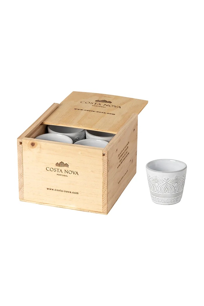 Costa Nova zestaw filiżanek do espresso Grespresso Eco Gres 70 ml 8-pack multicolor 1EXCS02E.WKN