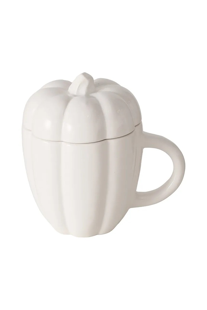 Κύπελλο με καπάκι Boltze 550 ml λευκό 2058574