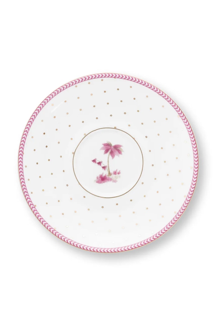 Skodelica s podstavkom Pip Studio Jolie Dot 120 ml pisana 51004205