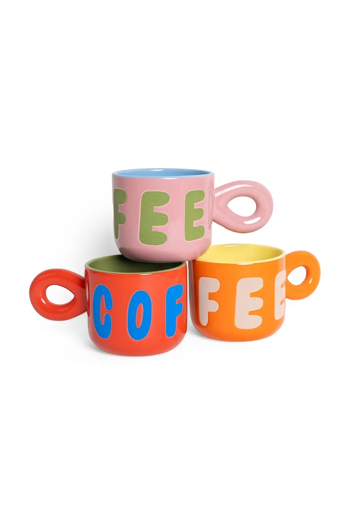 Bucătărie și bar Helio Ferretti Cană Red Coffiee 122607 multicolor