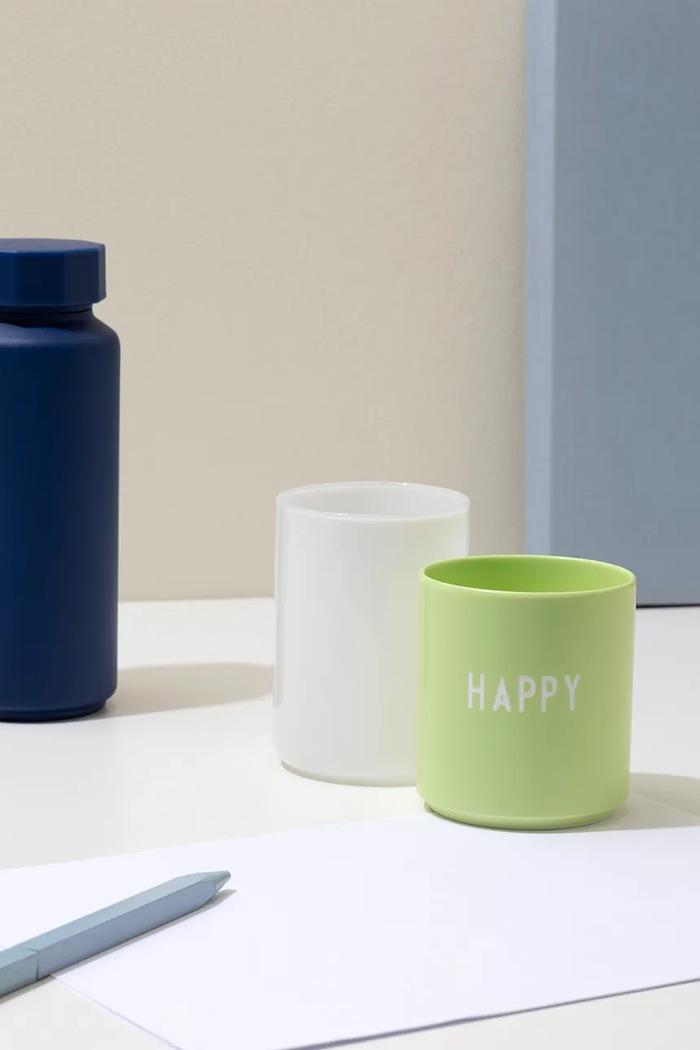 Lonček Design Letters Favourite 250 ml 10101002LIMEHAPPY zelena AA00