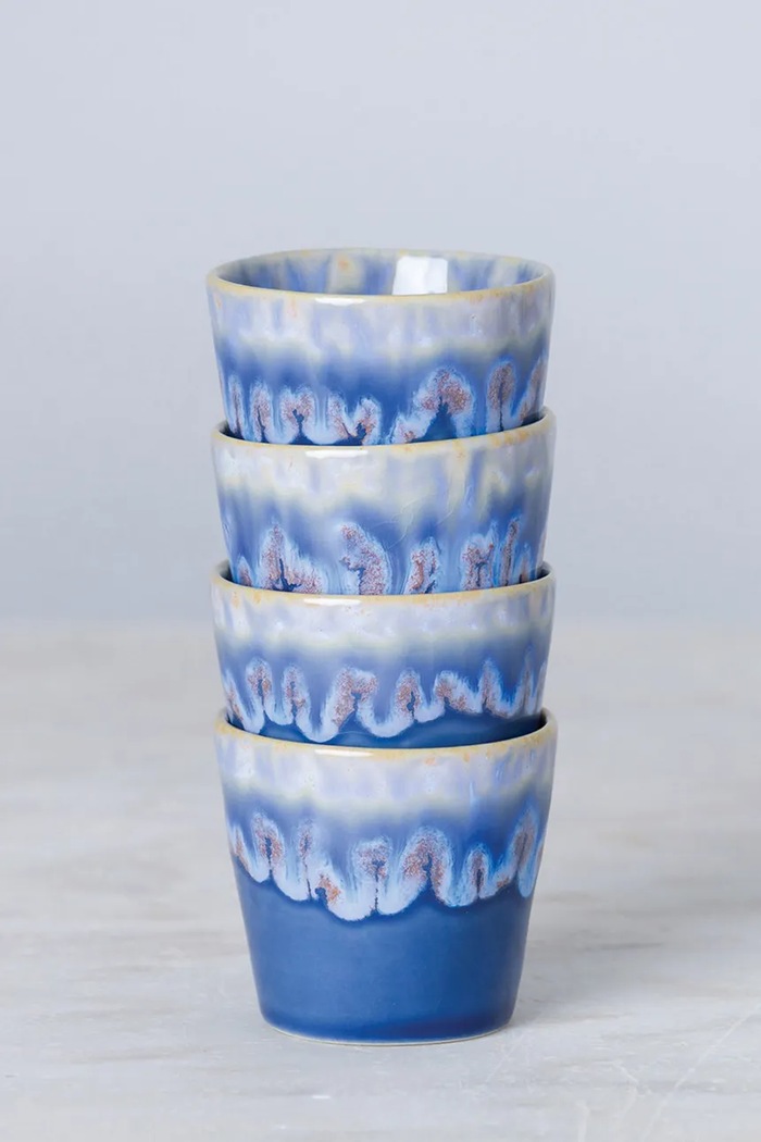 Bucătărie și bar Costa Nova set de cești espresso 90 ml 8-pack LSCS11.DEN bleumarin