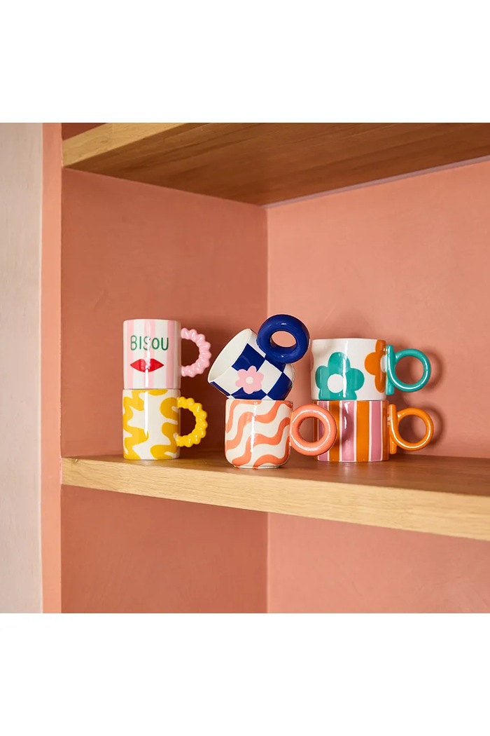 Qué Rico Ceașcă Ines 16 x 10 x 7,5 cm 148.01421 multicolor AA00