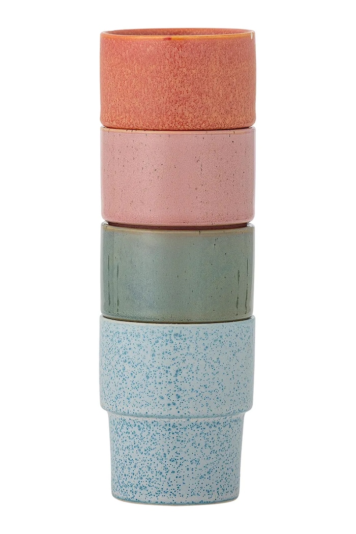 Bloomingville zestaw kubków Ewan 150 ml 4-pack 82072580 multicolor AA00