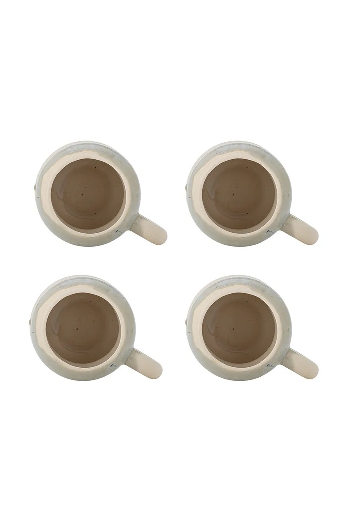 Bloomingville set căni Luna 400 ml 4-pack 82062967 bej AA00