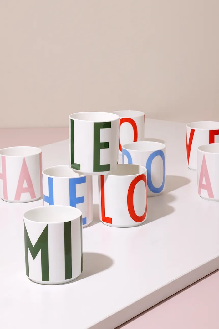 Kuhinja in bar Lonček Design Letters Vintage ABC 250 ml 10101026PINKHAPPY roza