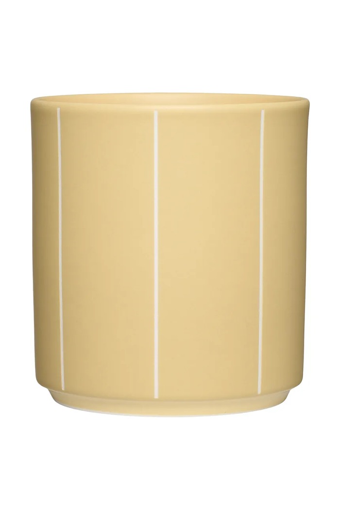 Design Letters tazza Nordic Pyjamas 250 ml giallo 10101027SOYBSTRIPE