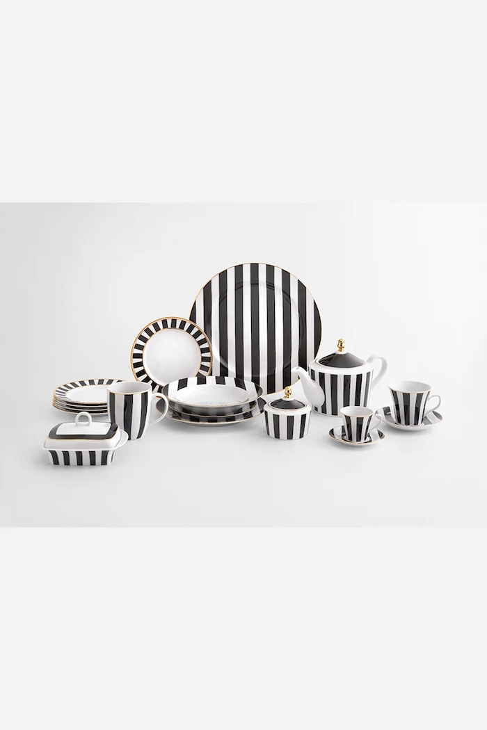 Kuchyňa a bar Hrnček La Mania Stripes 350 ml 5905549405703 viacfarebná