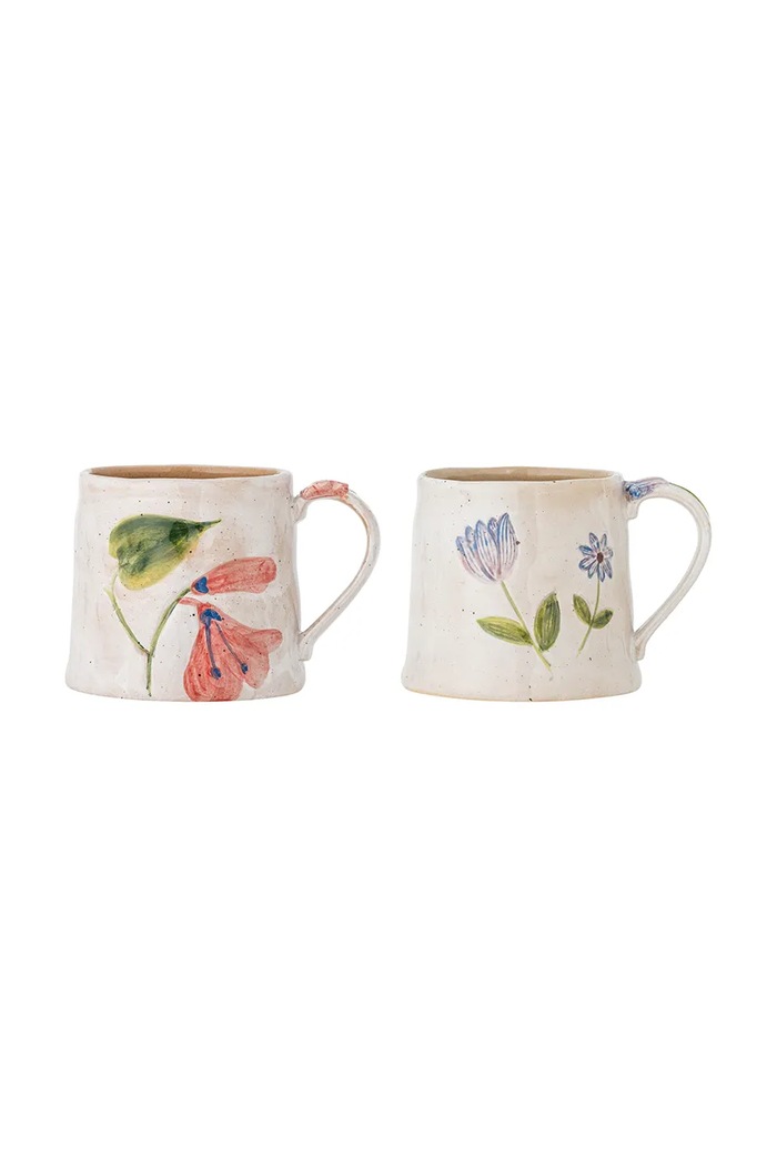 Bloomingville zestaw kubków z kamionki 10 x 9 cm multicolor 82072746