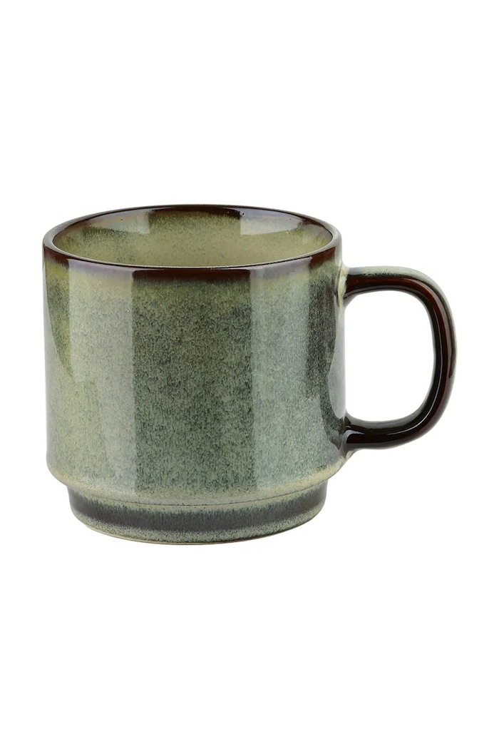 Affek Design set de căni cu stativ din porțelan 15 x 15 x 36 cm HTPT1882 multicolor AA00