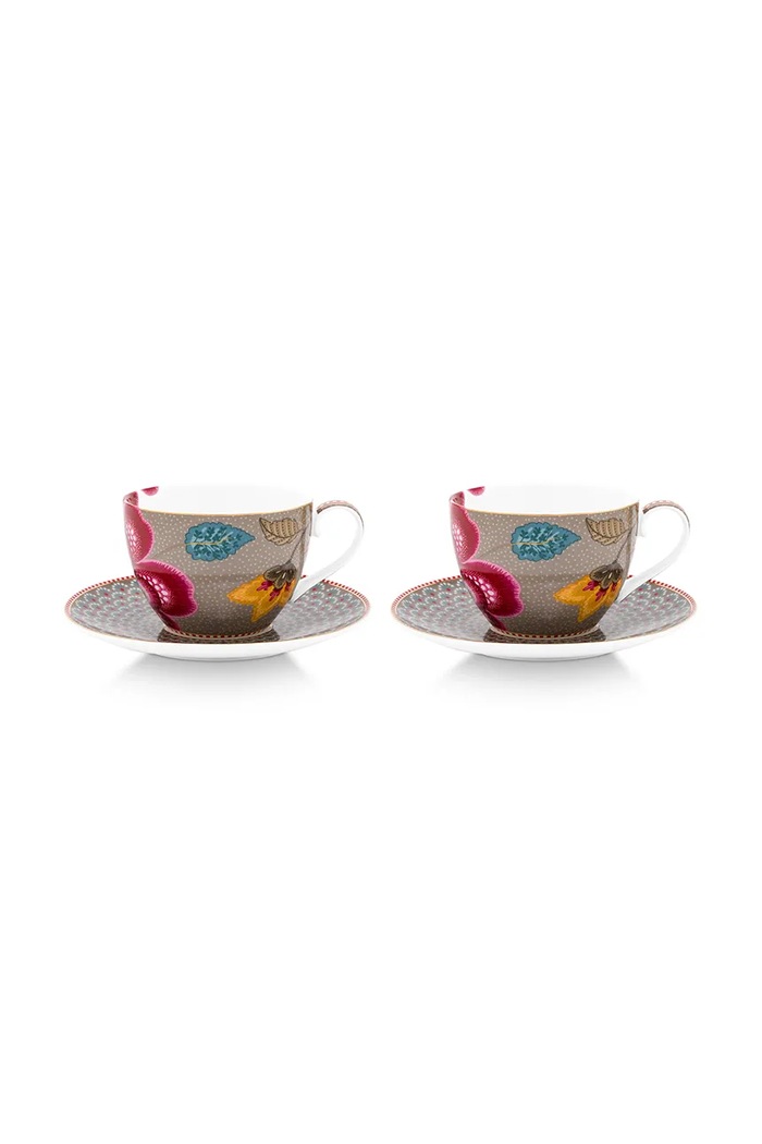 Pip Studio csésze készlet kávéhoz mázas porcelánból 300 ml 51004219 többszínű AA00