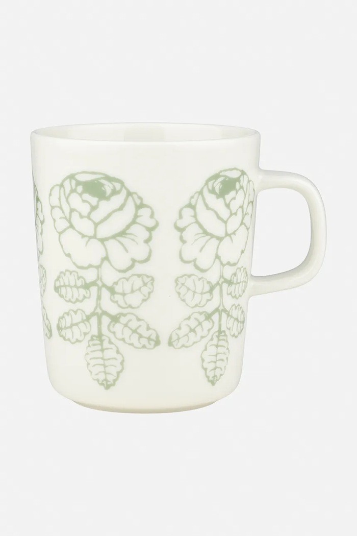 Marimekko lonček iz kamenine 250 ml bela 075724.160