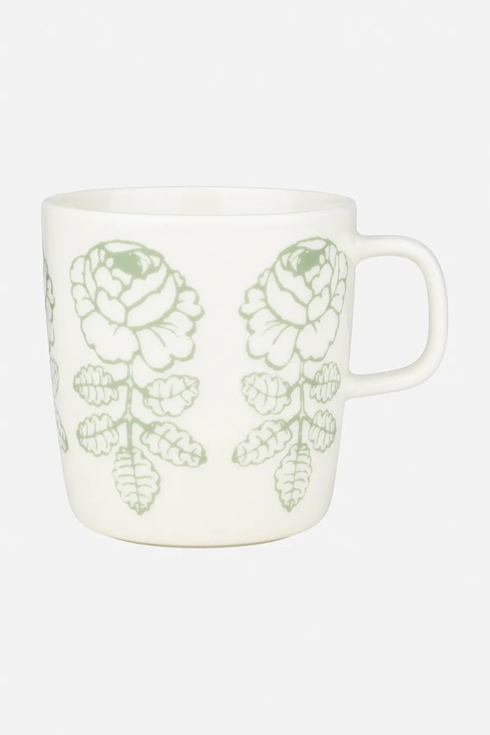 Marimekko lonček iz kamenine 400 ml bela 075725.160