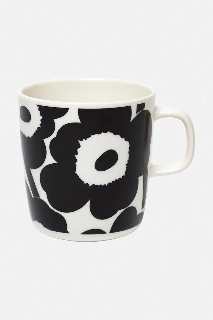 Marimekko hrnček z kameniny 400 ml čierna 070636.190