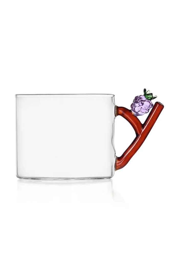 Ichendorf Milano Filiżanka ze spodkiem ze szkła borokrzemianowego Fruits and Flowers 300 ml 9352195 multicolor AA00