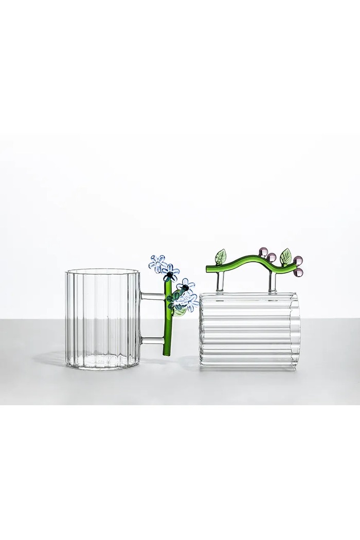 Ichendorf Milano Kubek ze szkła borokrzemianowego Botanica 450 ml 9354491 multicolor AA00