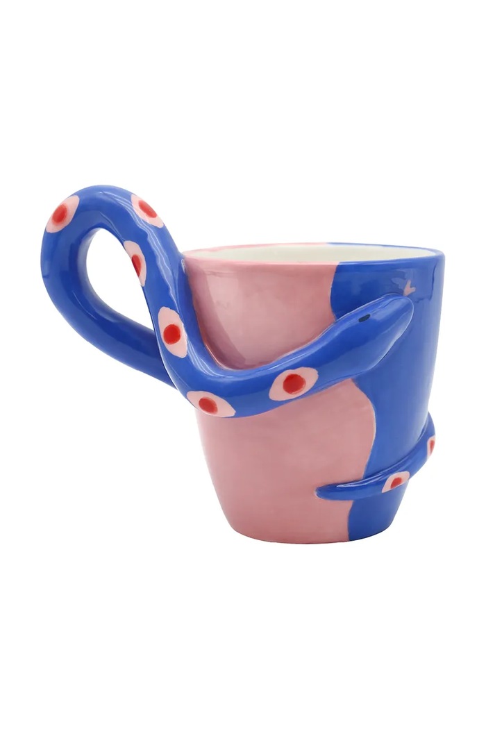 Qué Rico cană din ceramică 12,2 x 9,5 x 10,3 cm multicolor 148.01484
