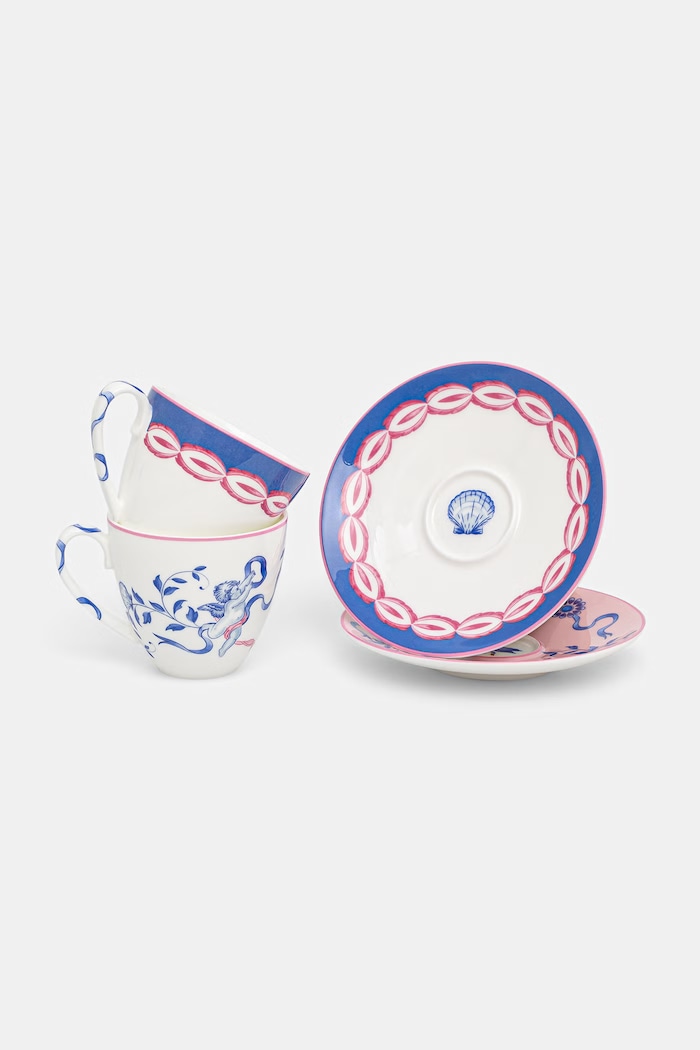 Palais Royal šálka na kávu vyrobená z porcelánu 100 ml 1038598 viacfarebná AA00