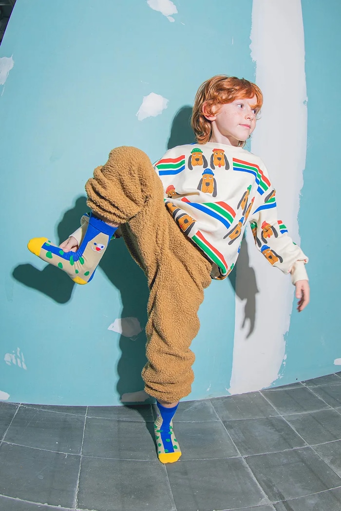 Детски чорапи Eat My Socks Happy Dog Kids EMSKIDDOG многоцветен