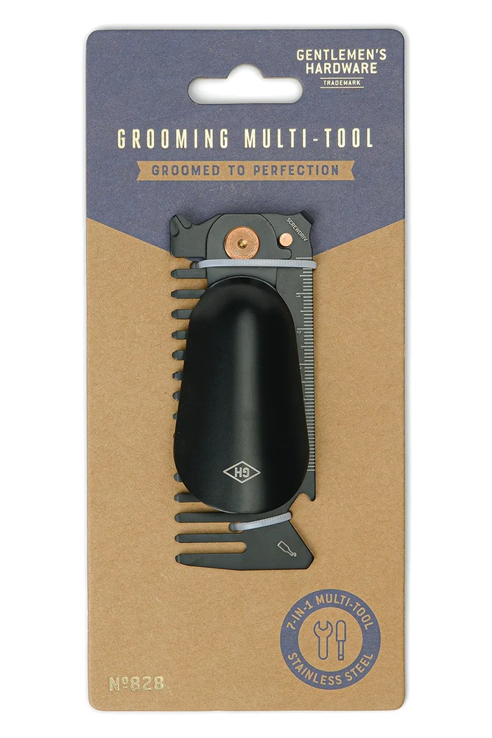 Gentlemen's Hardware multi-tool Grooming Multi-Tool GEN828UK negru AA00