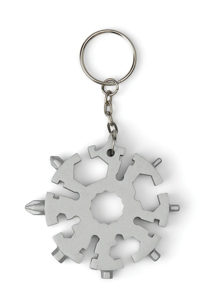 Gentlemen's Hardware breloc multitool Snowflake Tool gri GEN809UK
