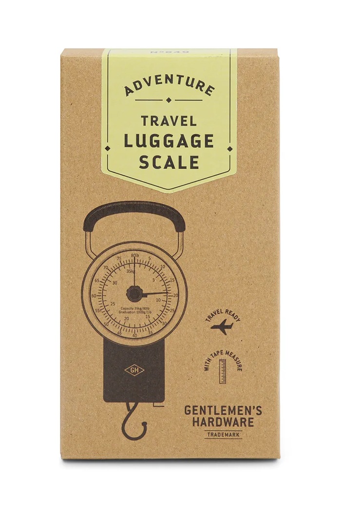 Lifestyle Gentlemen's Hardware cântar pentru bagaje Travel Scale GEN849UK multicolor