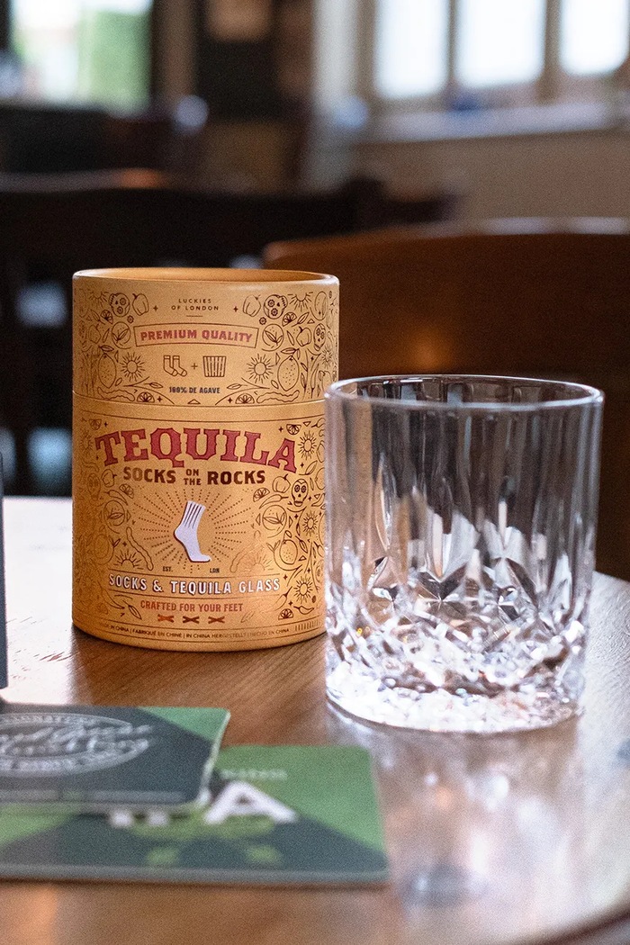Lifestyle Čarape Luckies of London Tequila Socks LK.SOCKROCK3 šarena
