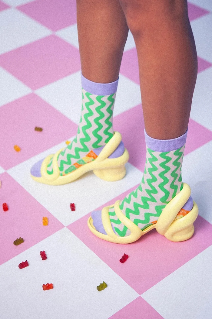 Șosete Jelly Bear Eat My Socks EMSNOCJEBE multicolor