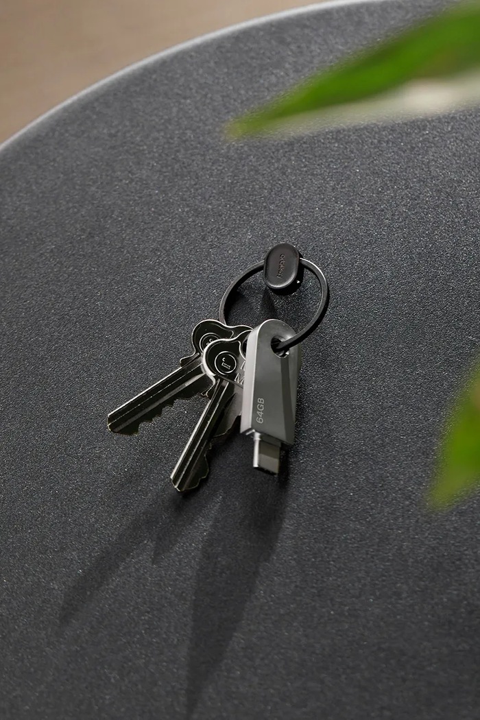 Orbitkey pendrive usb 64 GB 4,5 cm szary A643.SLV.106