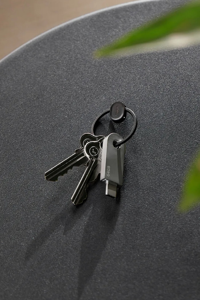 Orbitkey pendrive usb 64 GB 4,5 cm szary A643.SLV.106