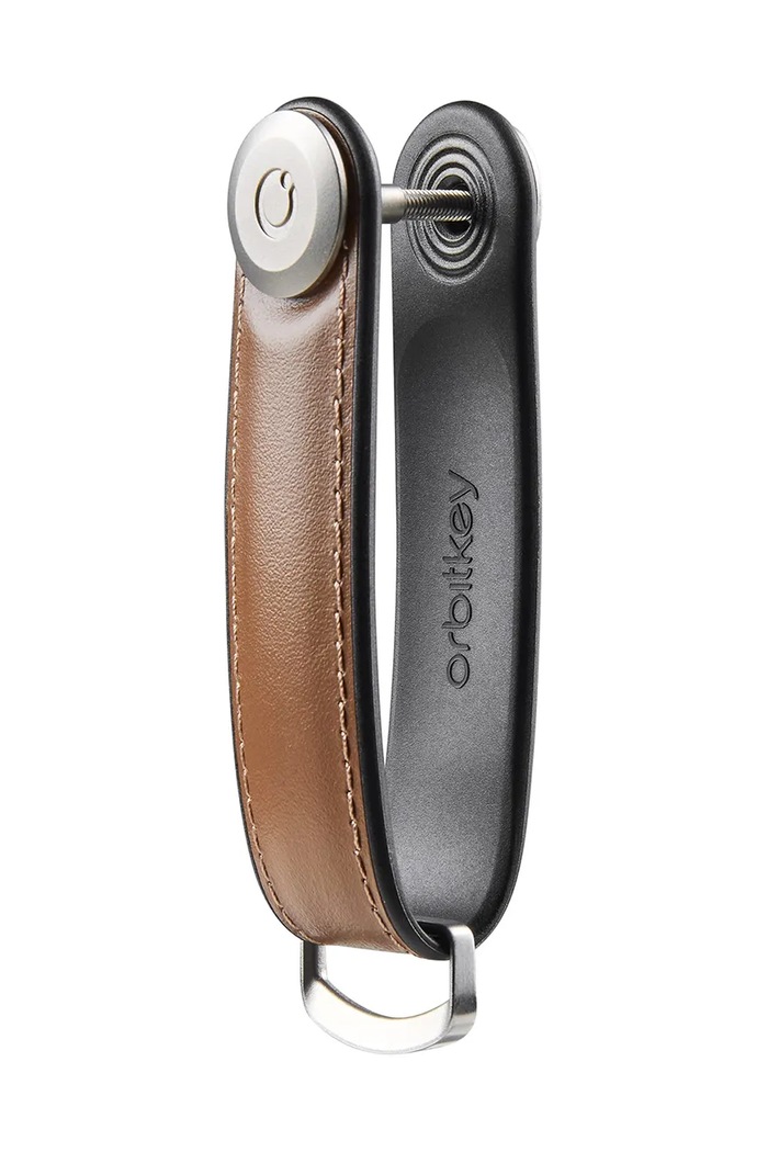 Življenjski slog Etui za ključe Orbitkey Hybrid Leather 8,5 cm KHL3.ACN.111 rjava