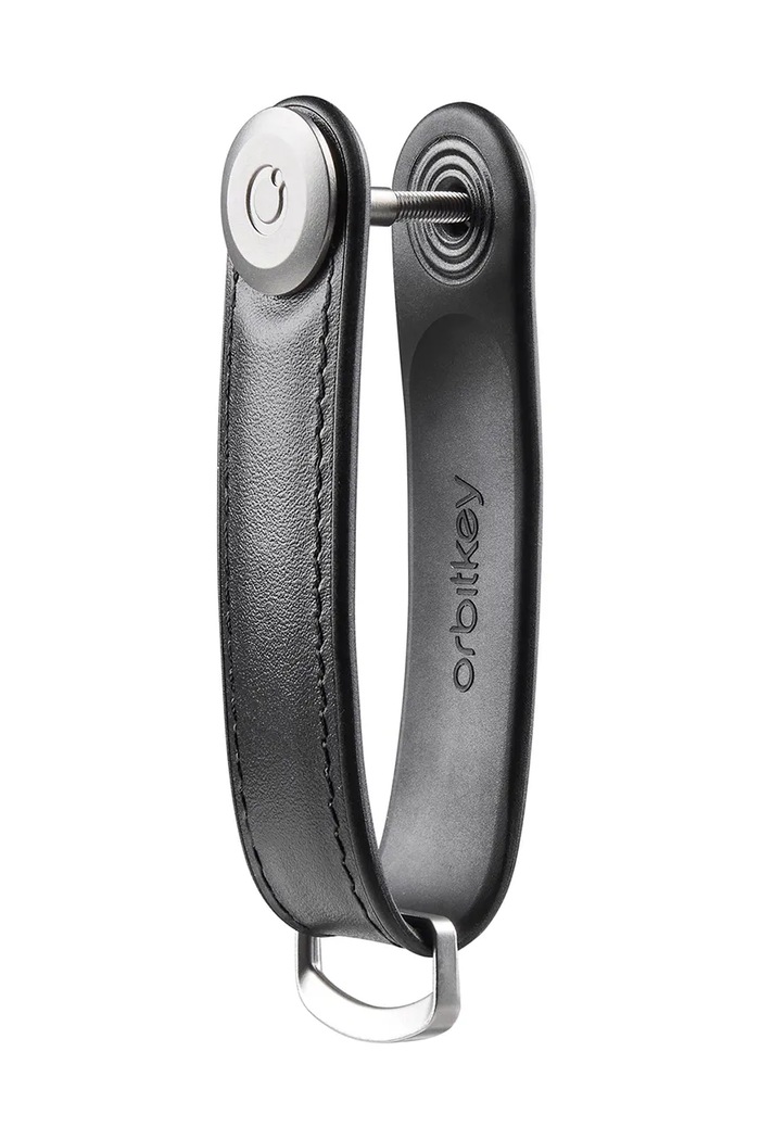 Lifestyle Etui za ključeve Orbitkey Hybrid Leather 8,5 cm KHL3.BLK.111 crna