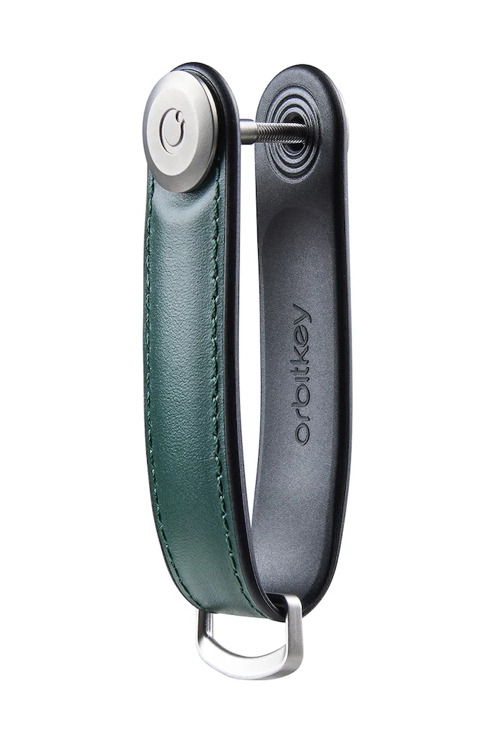 Decor Kľúčenka Orbitkey Hybrid Leather 8,5 cm KHL3.PGN.111 zelená