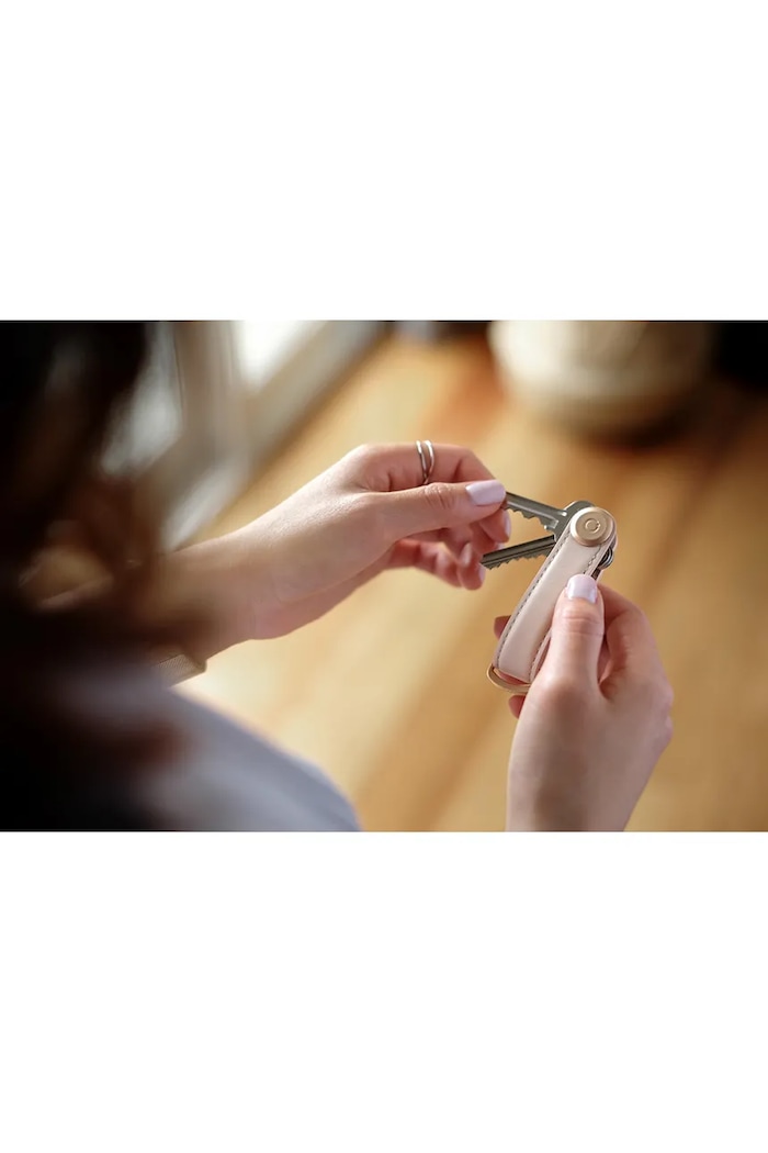 Orbitkey kulcstok Leather Blus 8,5 cm bézs LTHO.2.BHBHRG