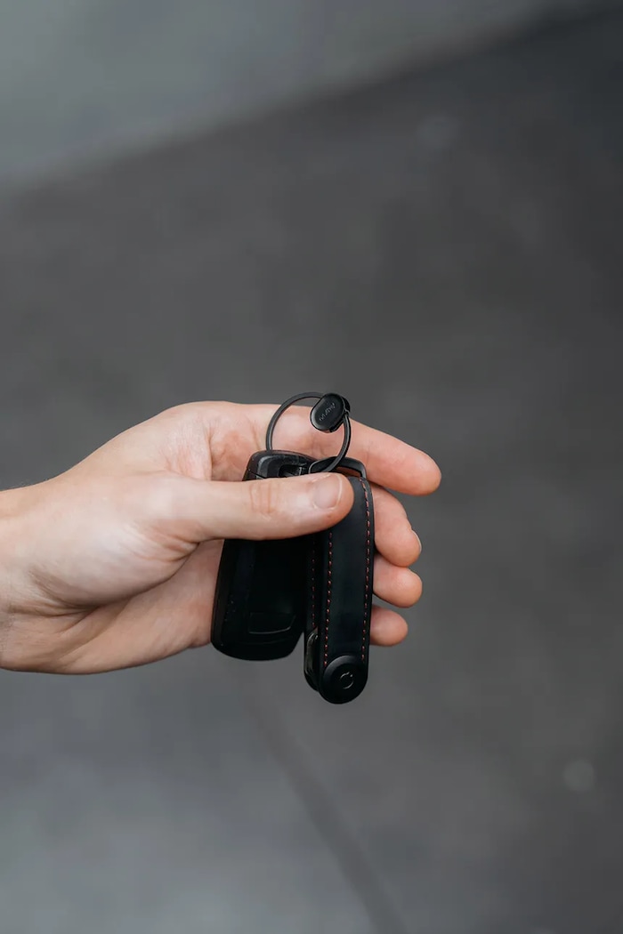 Orbitkey breloc Ring v2 3,25 cm PRN2.BLK.102