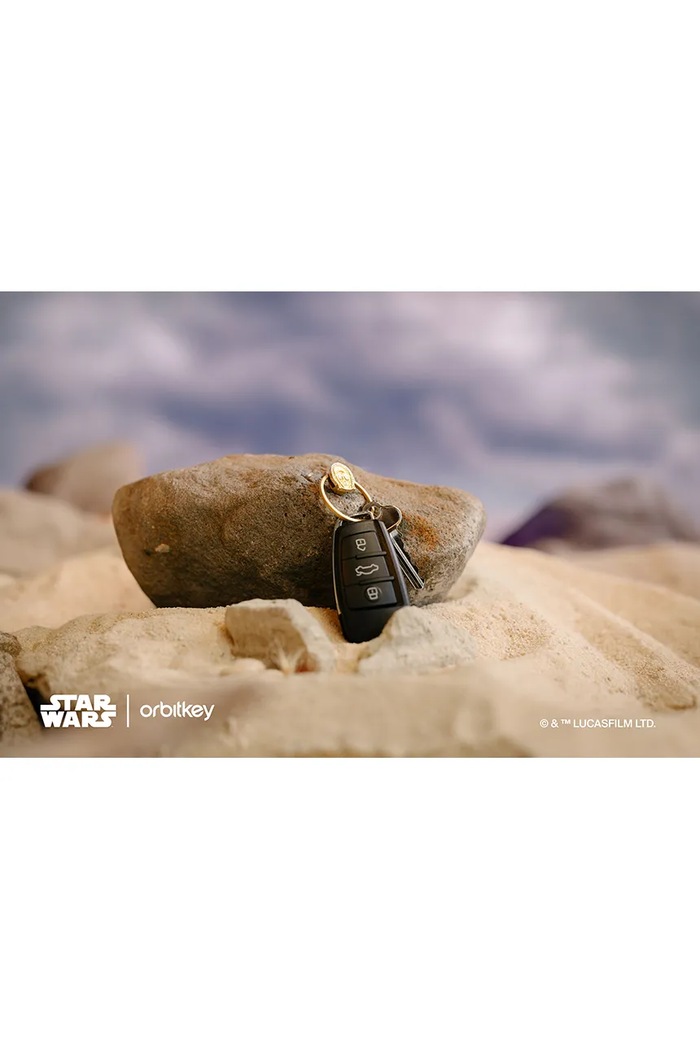 Orbitkey breloc Ring v2 x Star Wars™ 3 cm galben PRN2.C3P.505
