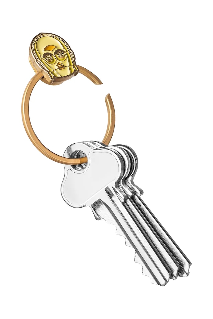 Lifestyle Orbitkey breloc Ring v2 x Star Wars™ 3 cm PRN2.C3P.505 galben