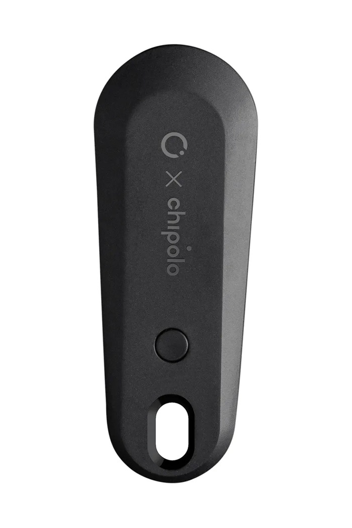 Obesek z bluetooth lokatorjem Orbitkey x Chipolo 6,5 x 2,5 cm črna TBT2.BLK.104