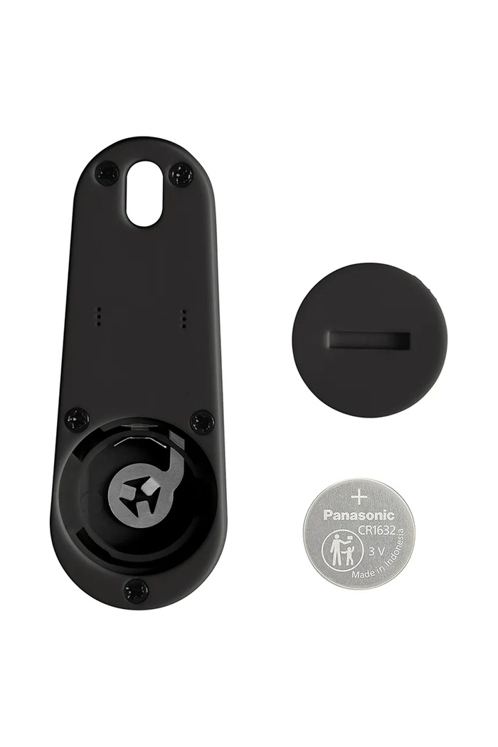 Obesek z bluetooth lokatorjem Orbitkey x Chipolo 6,5 x 2,5 cm črna TBT2.BLK.104