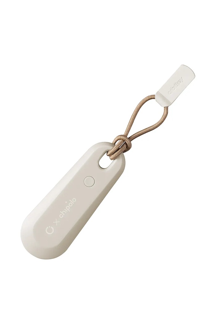 Accesorii Orbitkey breloc cu localizator Bluetooth x Chipolo 6,5 x 2,5 cm TBT2.GRY.104 bej
