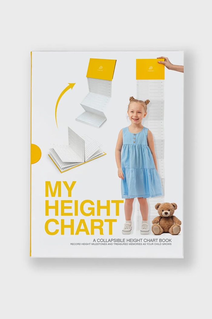 Παιδικό κύπελλο μέτρησης Luckies of London My Height Chart πολύχρωμο SK.MYHEIGHT1