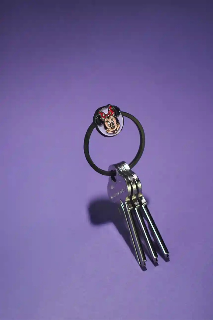 Obesek za ključe Orbitkey Minnie Mouse x Disney™ PRN2.MNM.509 pisana
