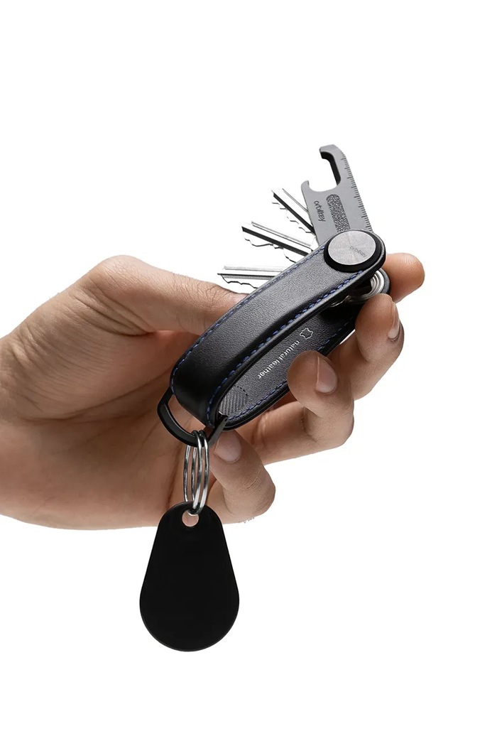 Darilni komplet: organizator za ključe in večnamensko orodje Orbitkey Pro GPR1.BLU.201 črna