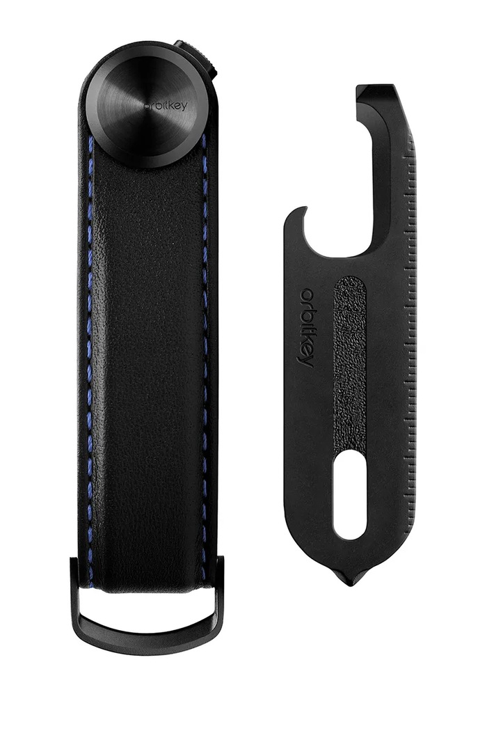 Darilni komplet: organizator za ključe in večnamensko orodje Orbitkey Pro GPR1.BLU.201 črna AA00