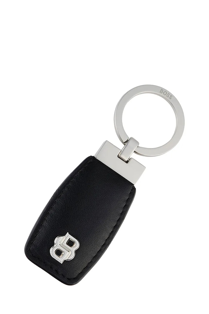 BOSS Breloc Double B Black & Chrome negru HAK519B