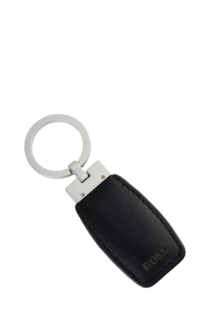 Accesorii BOSS Breloc Double B Black & Chrome HAK519B negru