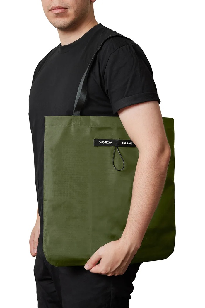 Nákupná taška Orbitkey BTF1.FRG.109 zelená