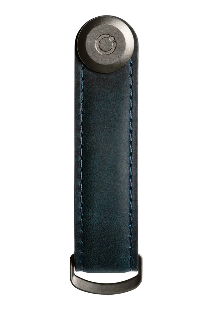 Orbitkey etui na klucze skórzane CHLO.2.MBMBGM niebieski AA00