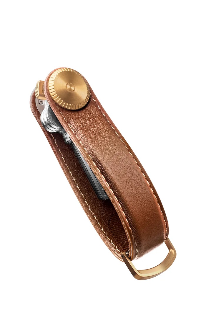 Decor Kľúčenka Orbitkey Pro Leather 9,3 cm KPR1.CDR.101 hnedá