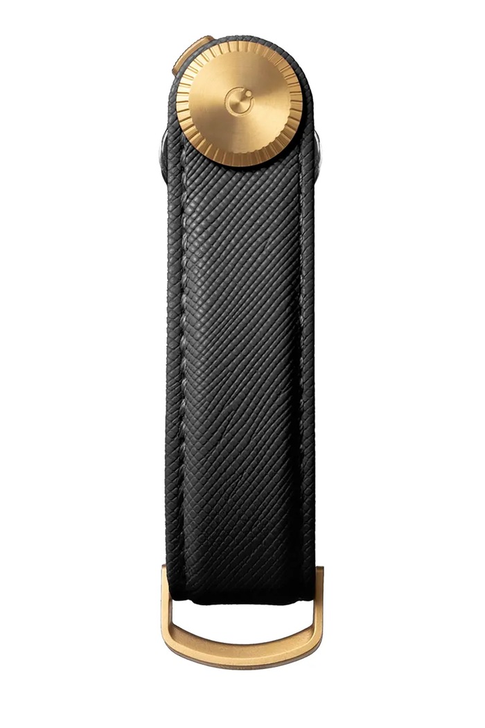 Etui za ključe Orbitkey Pro Leather 9,3 cm KPR1.LIQ.113 črna AA00